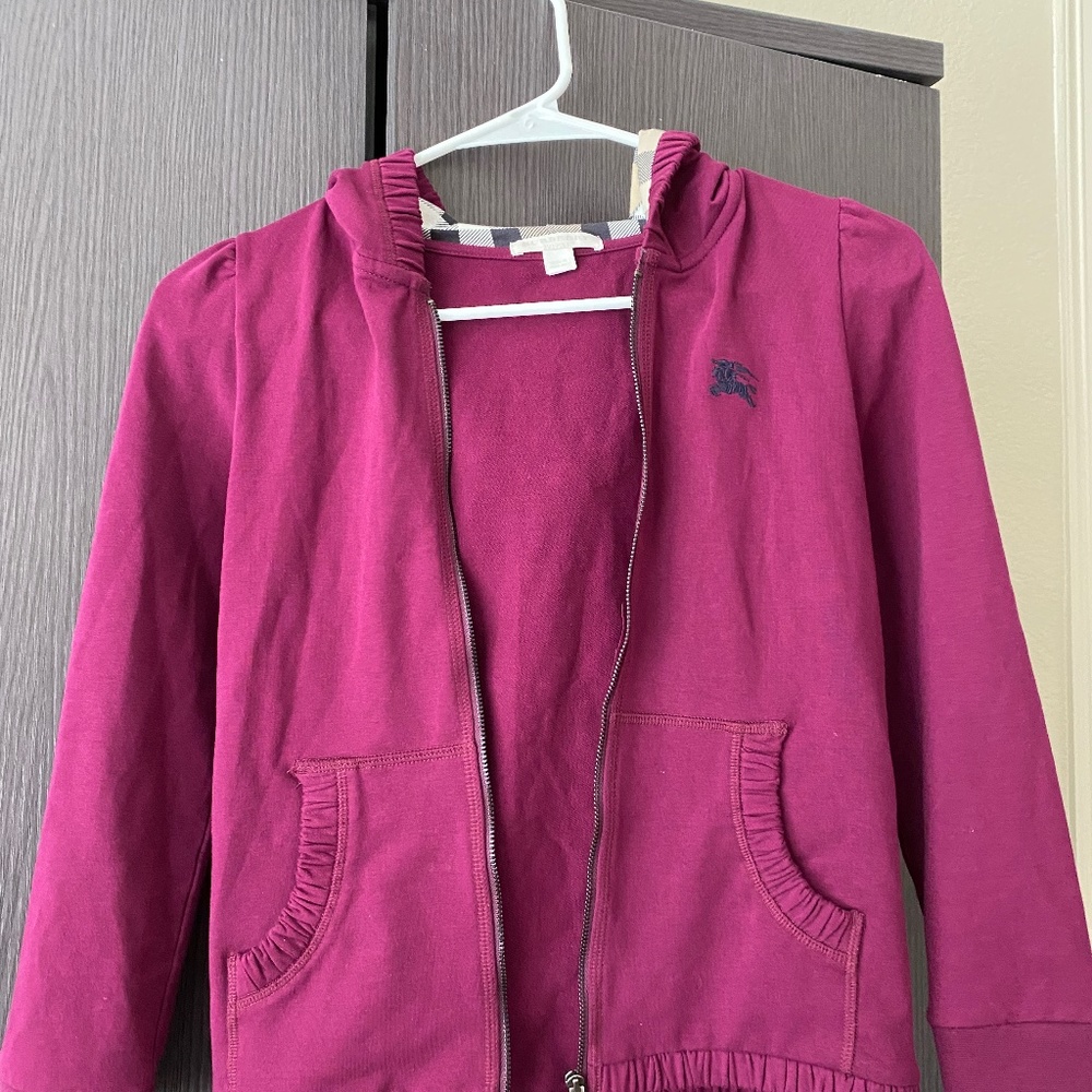 Burberry girls hoodie